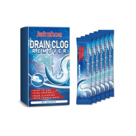 Drainage Pipe Blockage Removal Powder (6pcs), 6pcs, Pipe Dredging, Cleaning Agent for Home Cleaning (Option: Default)