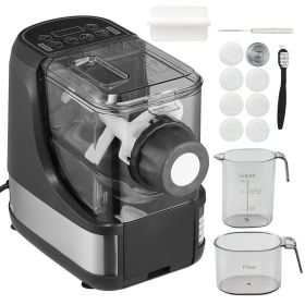 Electric Pasta Maker, 150W Automatic Noodle Maker Machine with 8 Pasta Shapes, 4 Intelligent Modes (default: Default)