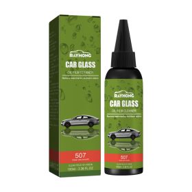 Car Glass Oil Film Cleaner, 100ml, Car Glass Oil Film Cleaning, Cleaning Agent for Home Cleaning (Option: Default)